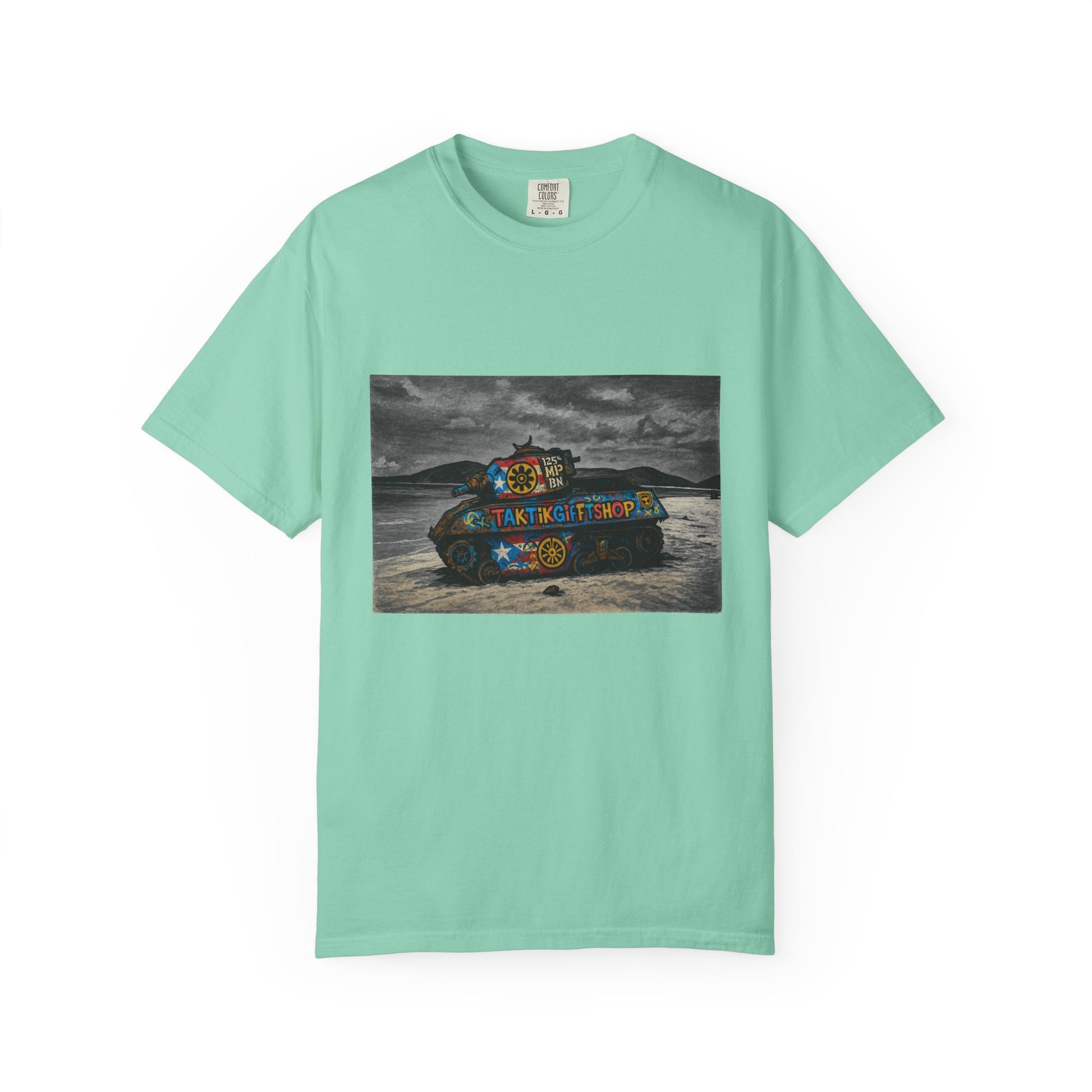 Playa Flamenco Tank Edition – Military-Urban Graphic Tee