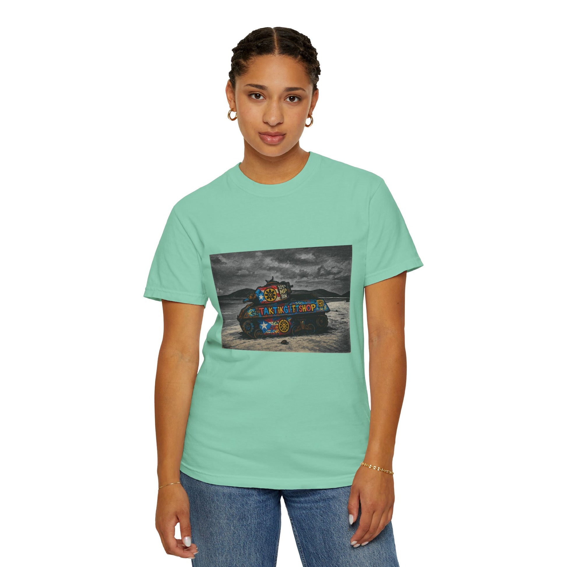 Playa Flamenco Tank Edition – Military-Urban Graphic Tee