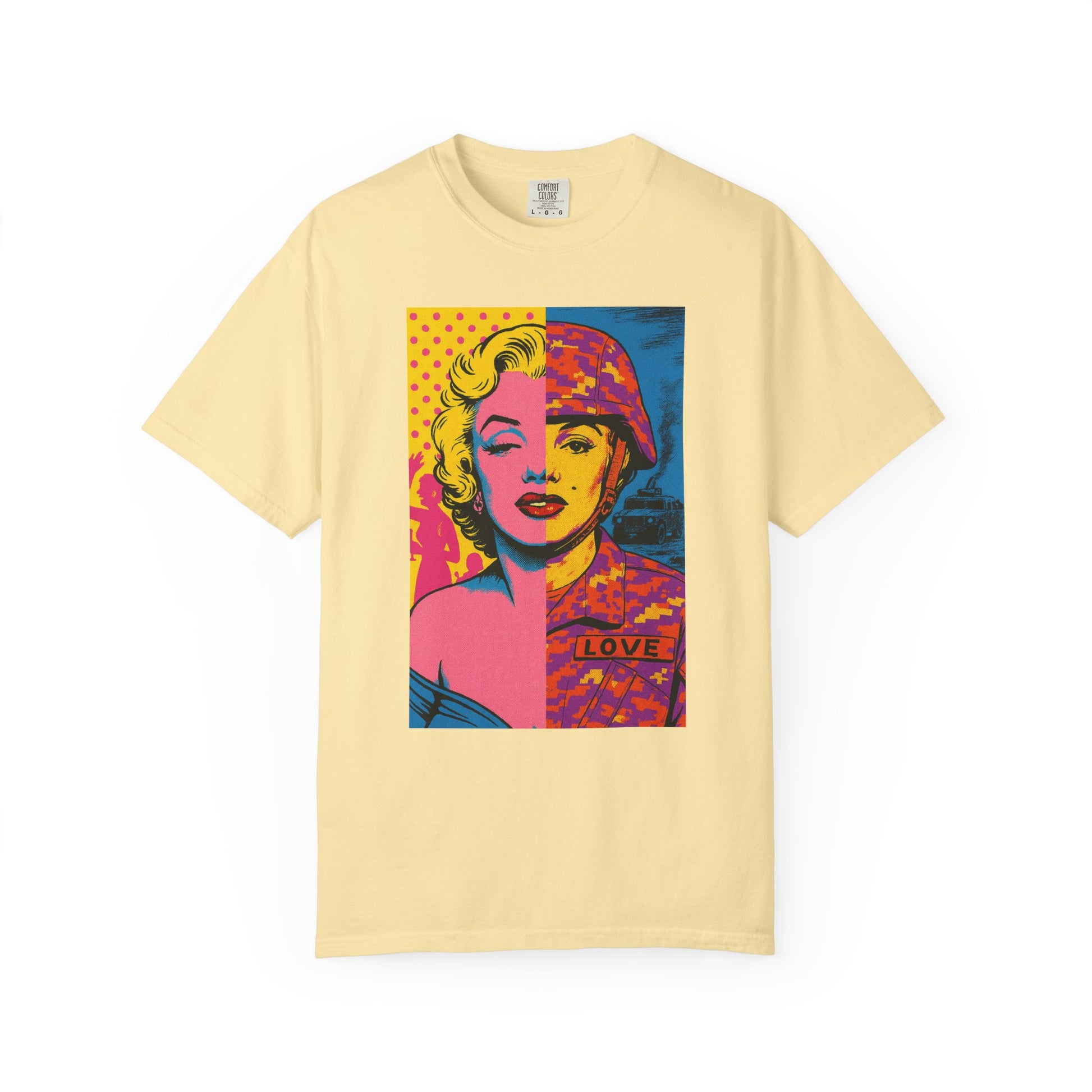 Marilyn Monroe Soldier Edition – Military-Urban Graphic Tee