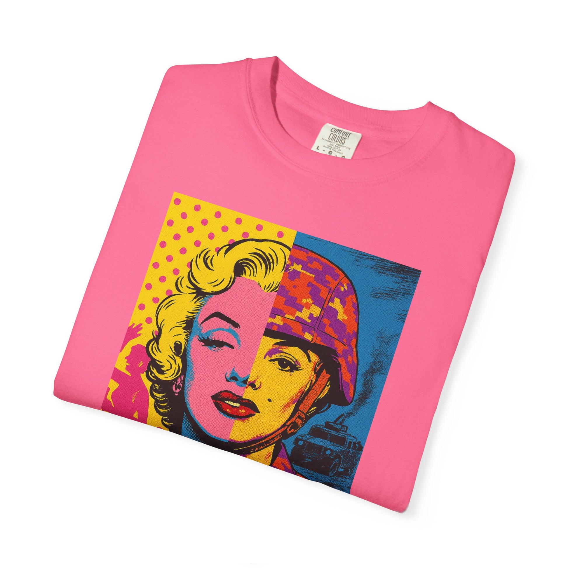 Marilyn Monroe Soldier Edition – Military-Urban Graphic Tee