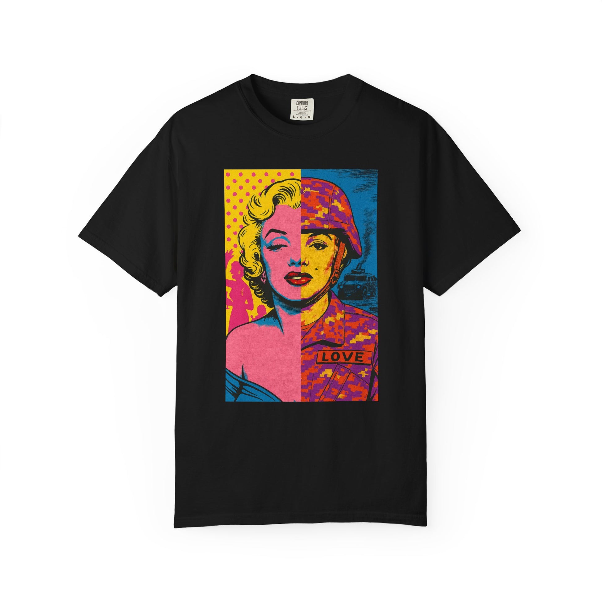 Marilyn Monroe Soldier Edition – Military-Urban Graphic Tee