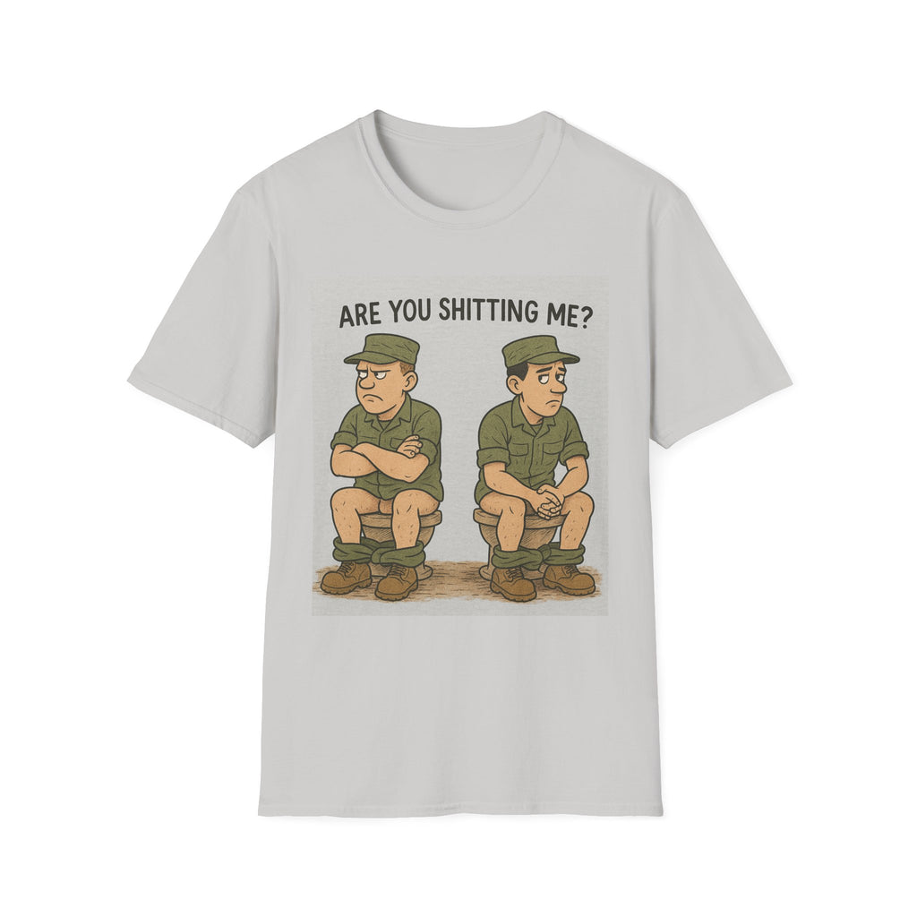 Latrine Brotherhood T-Shirt – Where Bonds (and Bowels) Were Made
