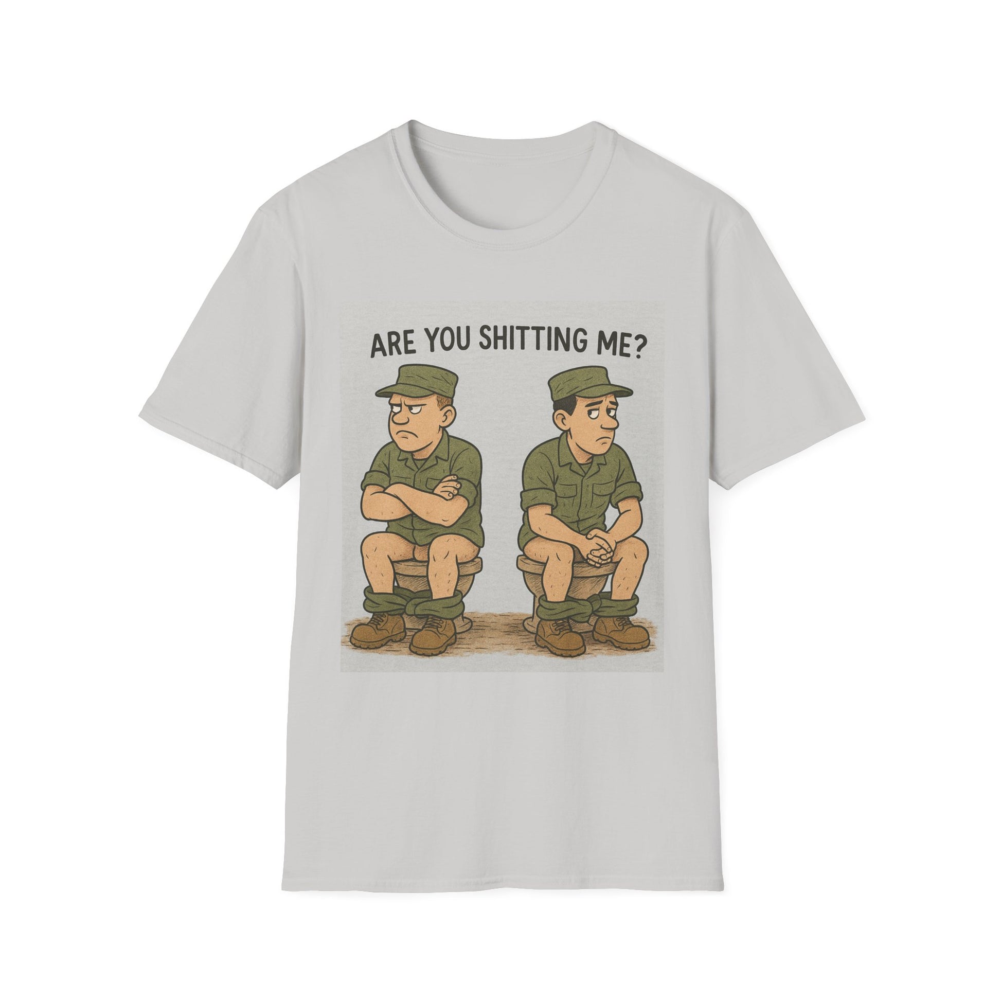 Latrine Brotherhood T-Shirt – Where Bonds (and Bowels) Were Made