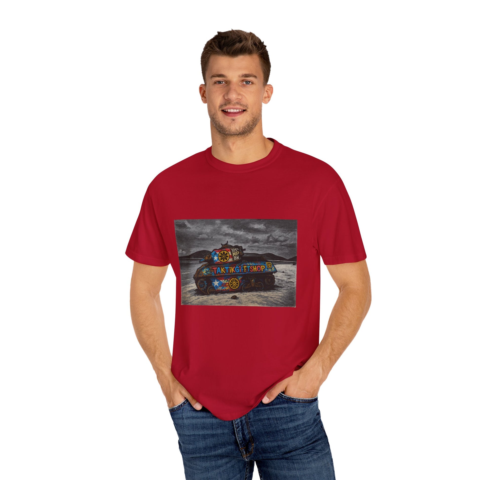 Playa Flamenco Tank Edition – Military-Urban Graphic Tee