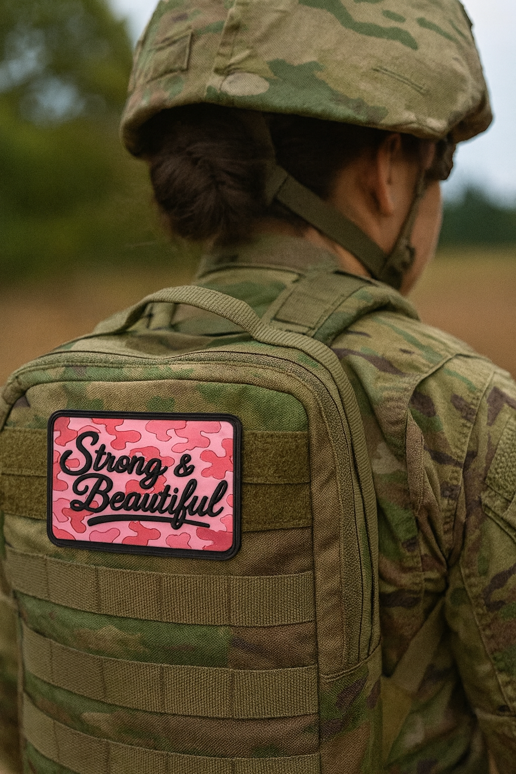 Strong & Beautiful - Tactical Morale PVC Patch