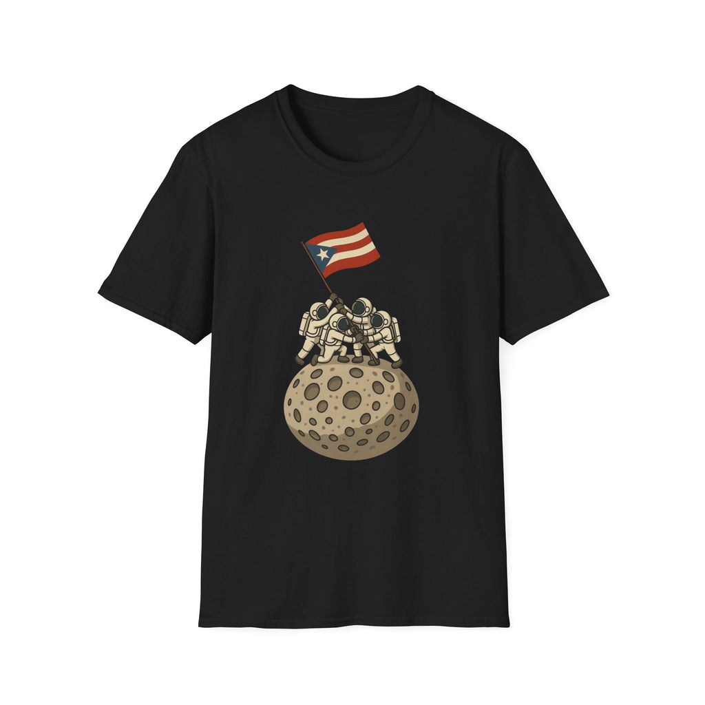 "Boricuas en la Luna" T-Shirt, Casual Wear