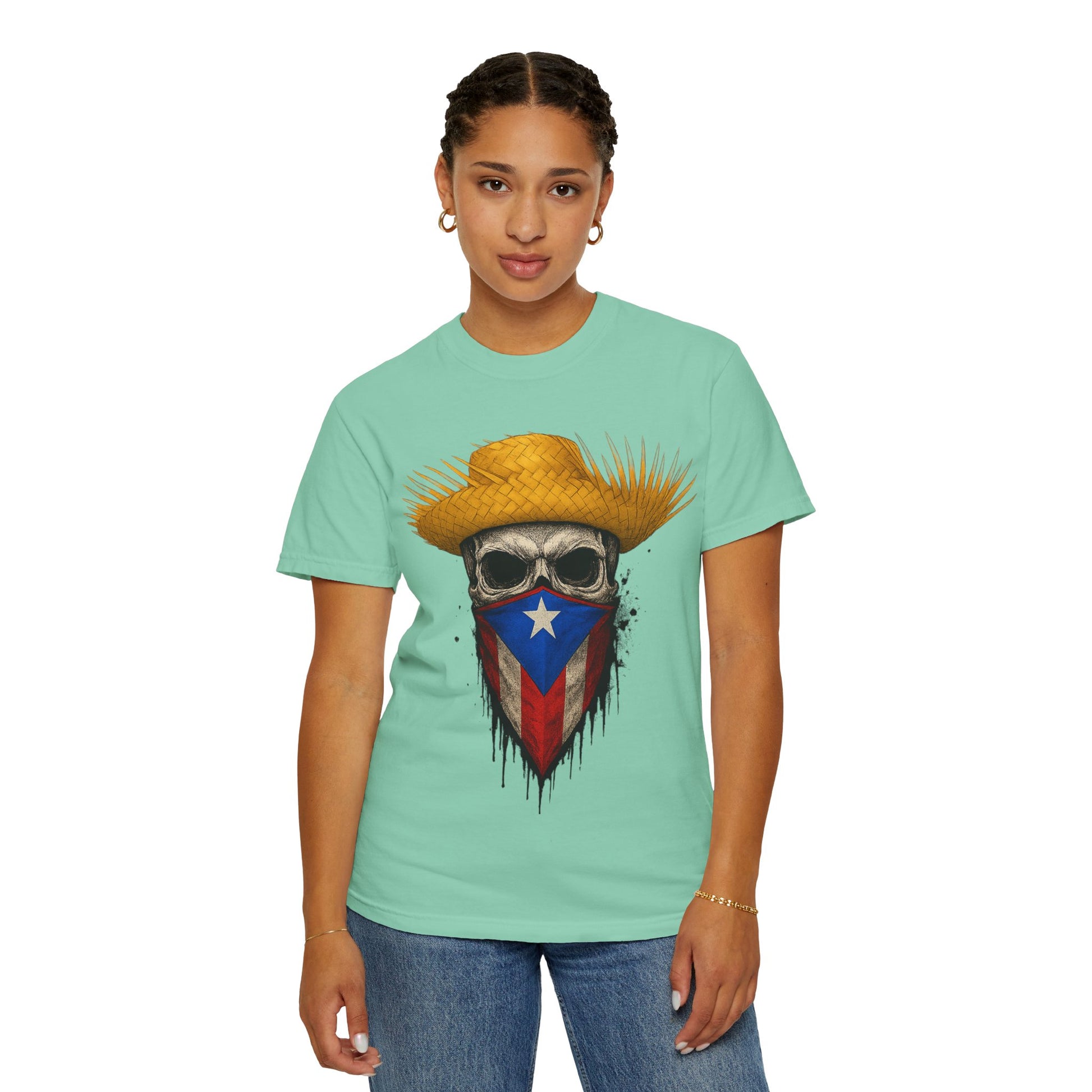 “Boricua Hasta el Hueso” Edition– Patriotic/Urban Graphic Tee