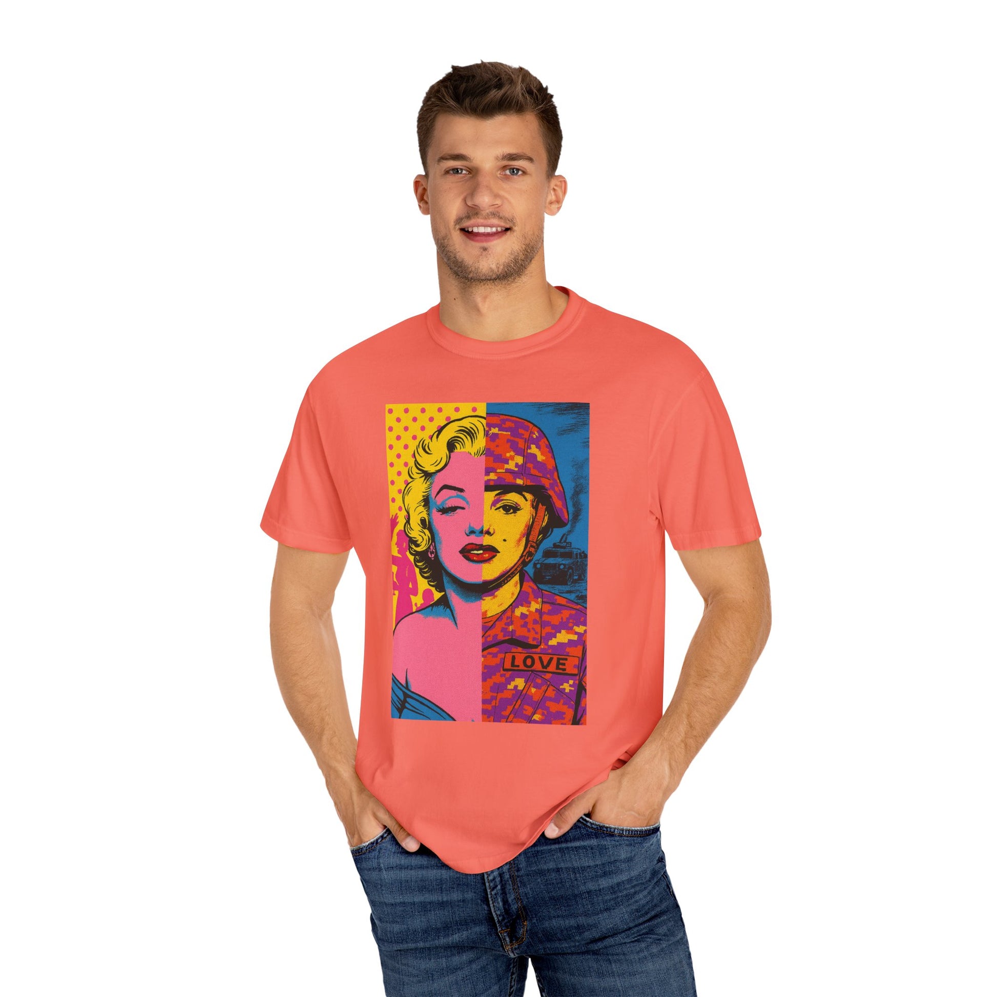 Marilyn Monroe Soldier Edition – Military-Urban Graphic Tee