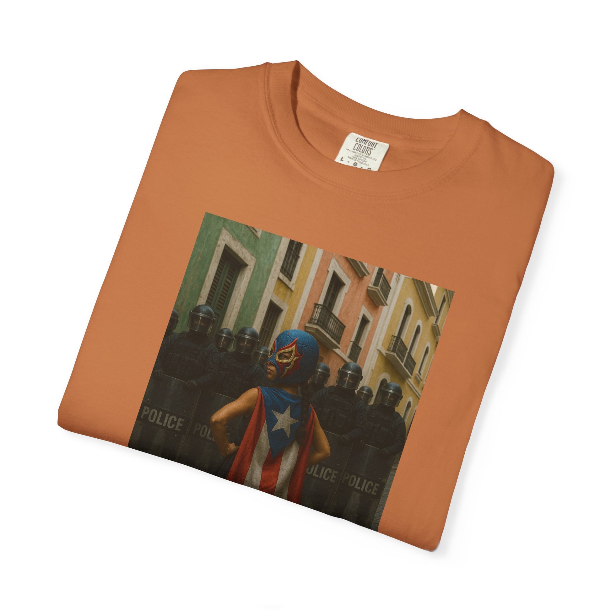 Boricua Super Girl Edition – Military-Urban Graphic Tee