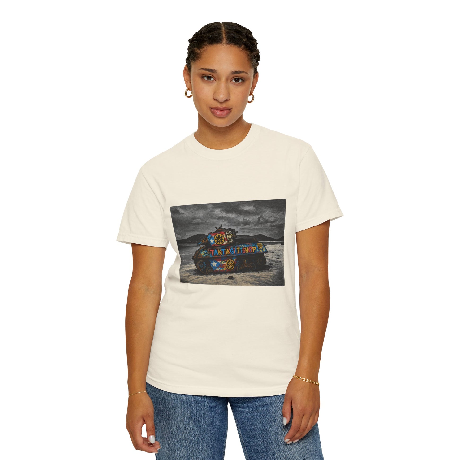 Playa Flamenco Tank Edition – Military-Urban Graphic Tee