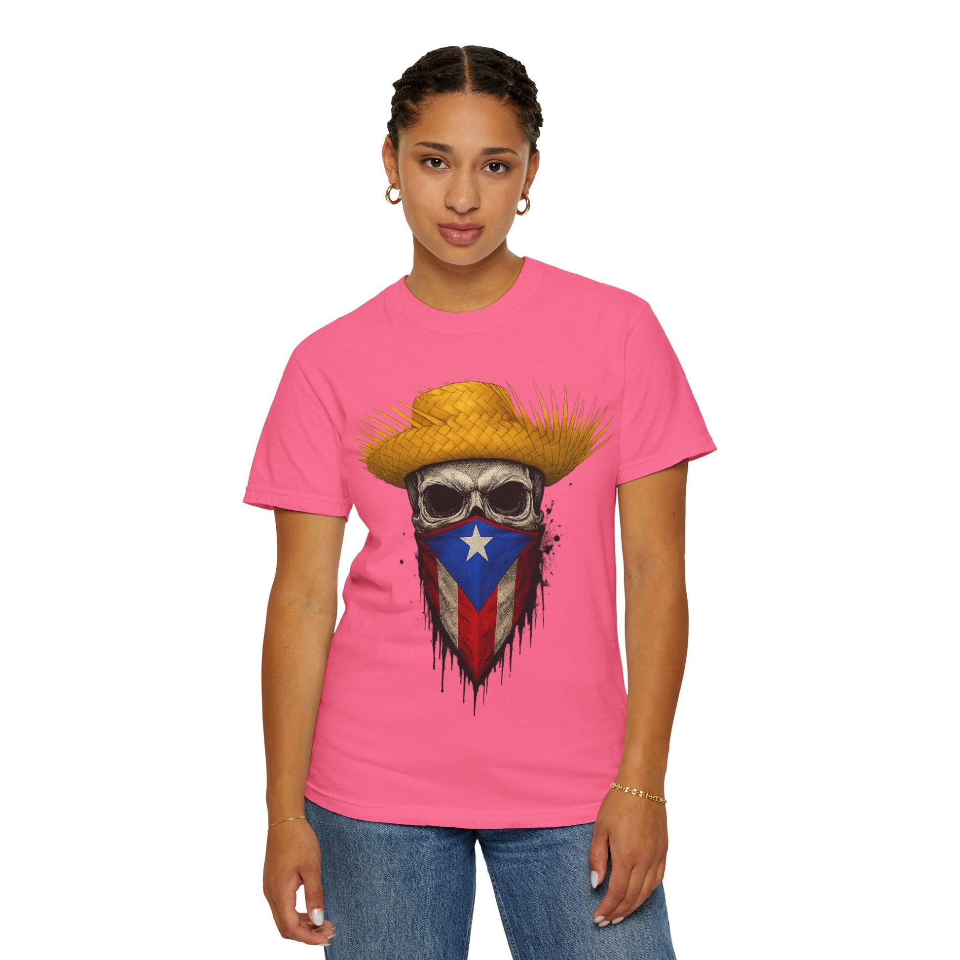 “Boricua Hasta el Hueso” Edition– Patriotic/Urban Graphic Tee
