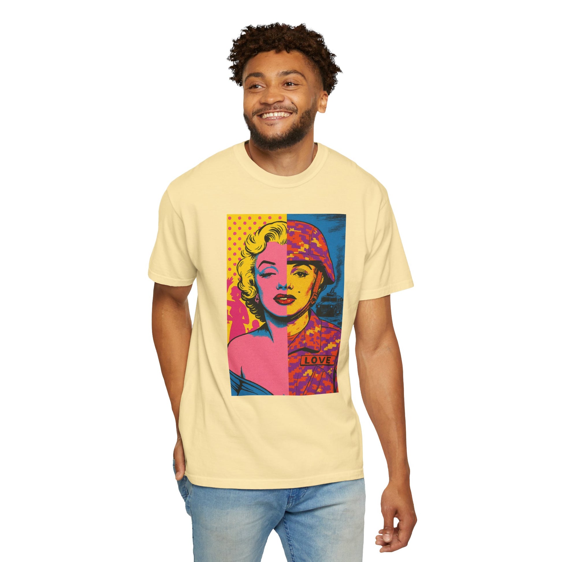 Marilyn Monroe Soldier Edition – Military-Urban Graphic Tee