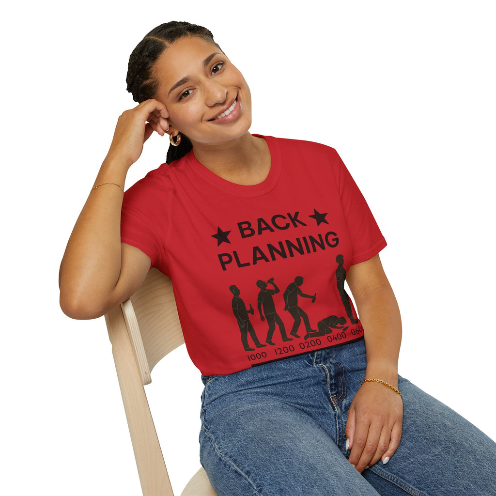 "Back-Planning My Hangover " – Funny Military T-Shirt