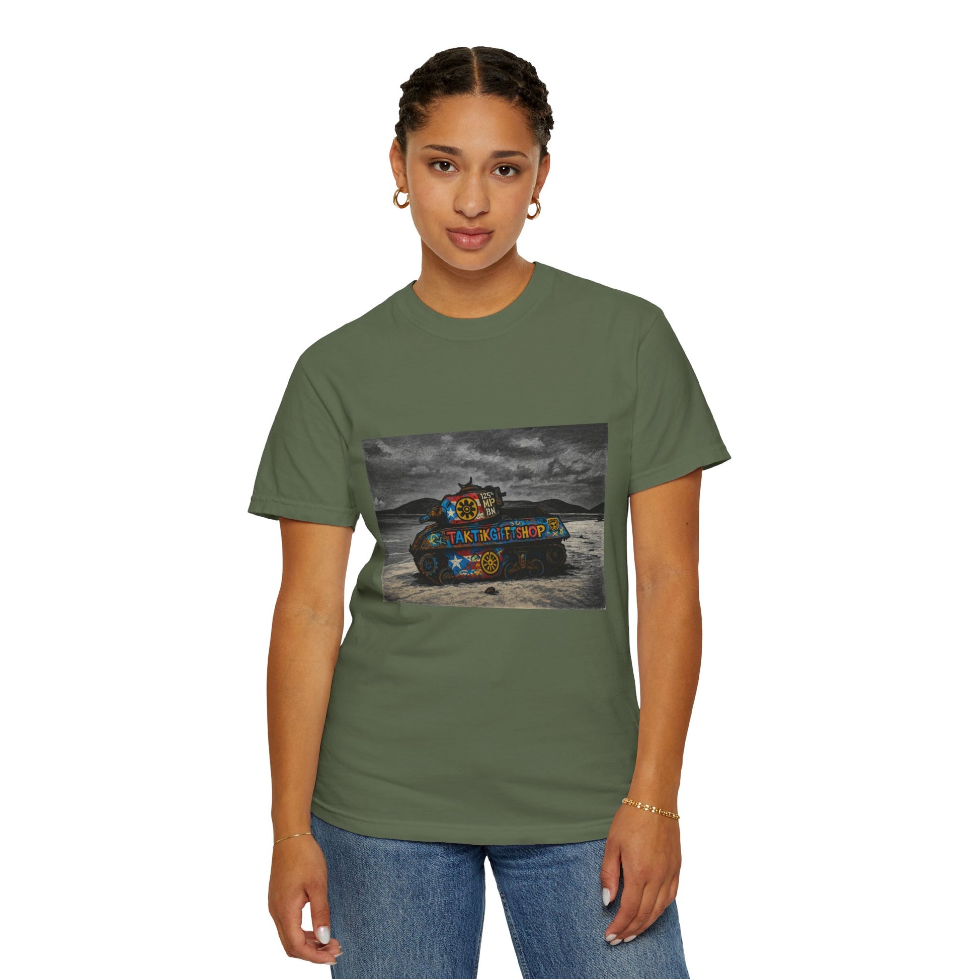 Playa Flamenco Tank Edition – Military-Urban Graphic Tee