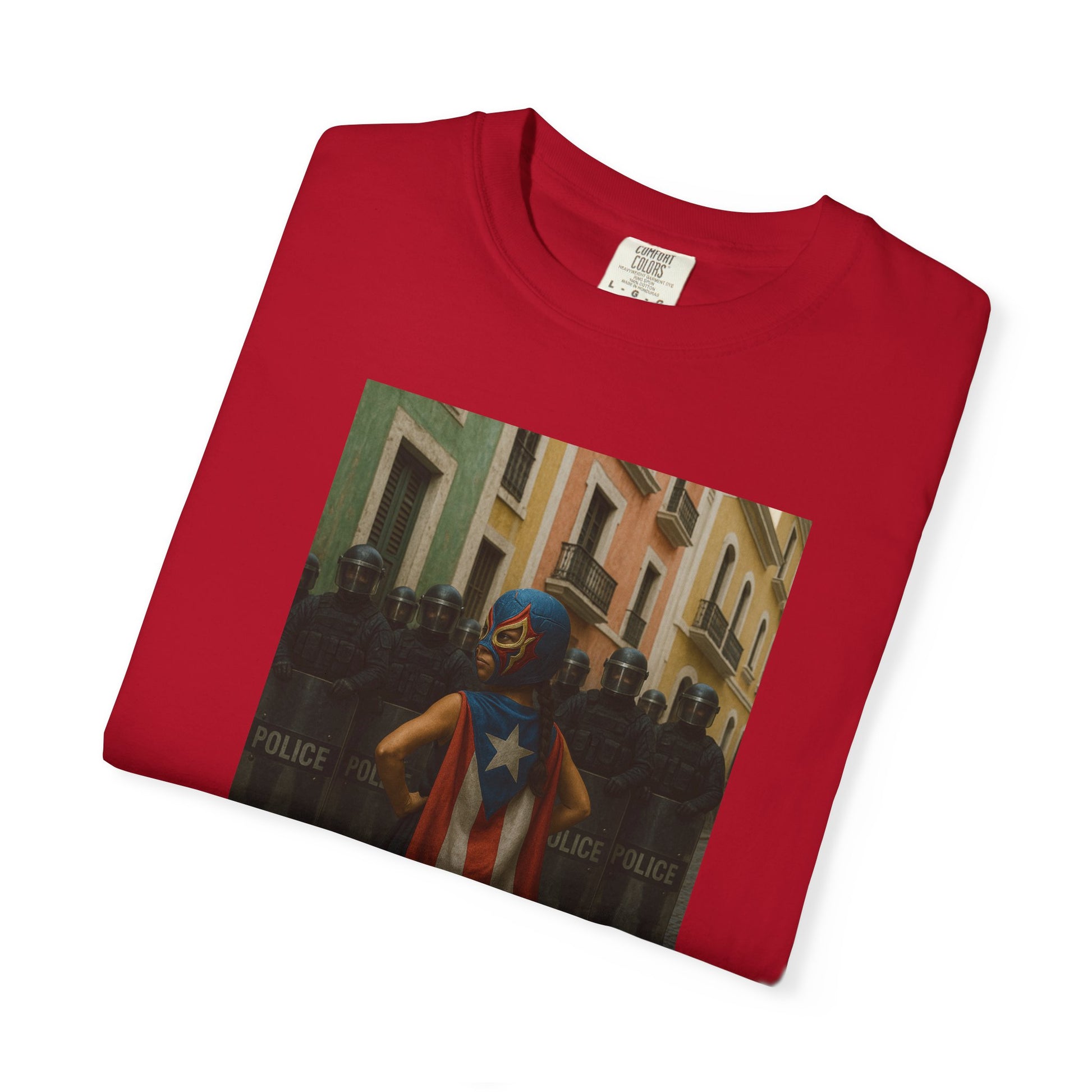Boricua Super Girl Edition – Military-Urban Graphic Tee