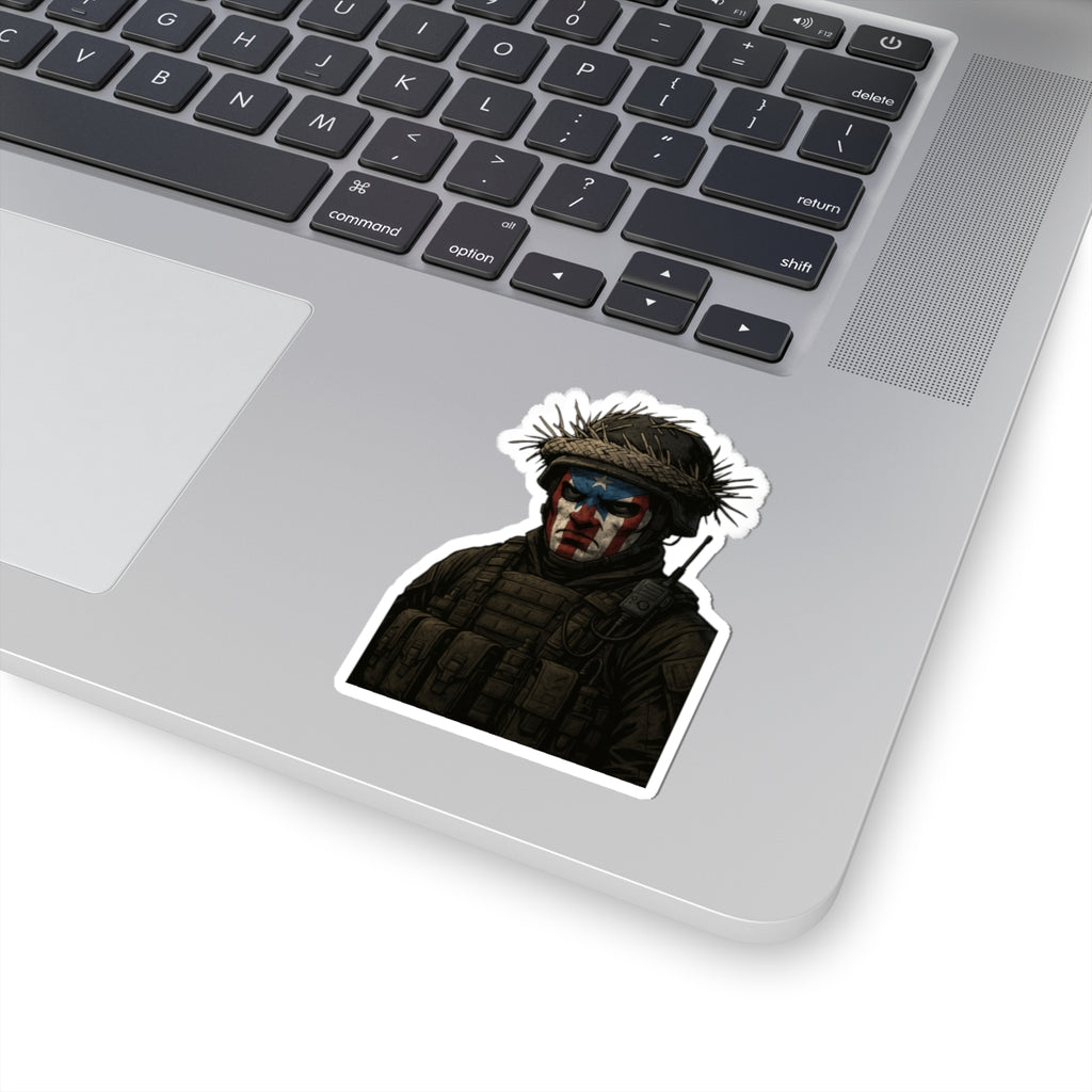 "Jibaro" Soldier, Kiss-Cut Stickers