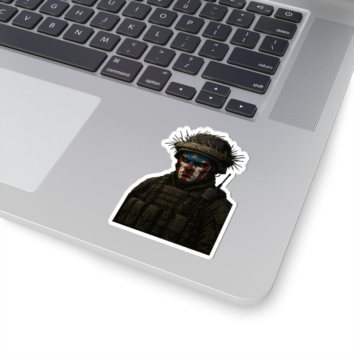"Jibaro" Soldier, Kiss-Cut Stickers