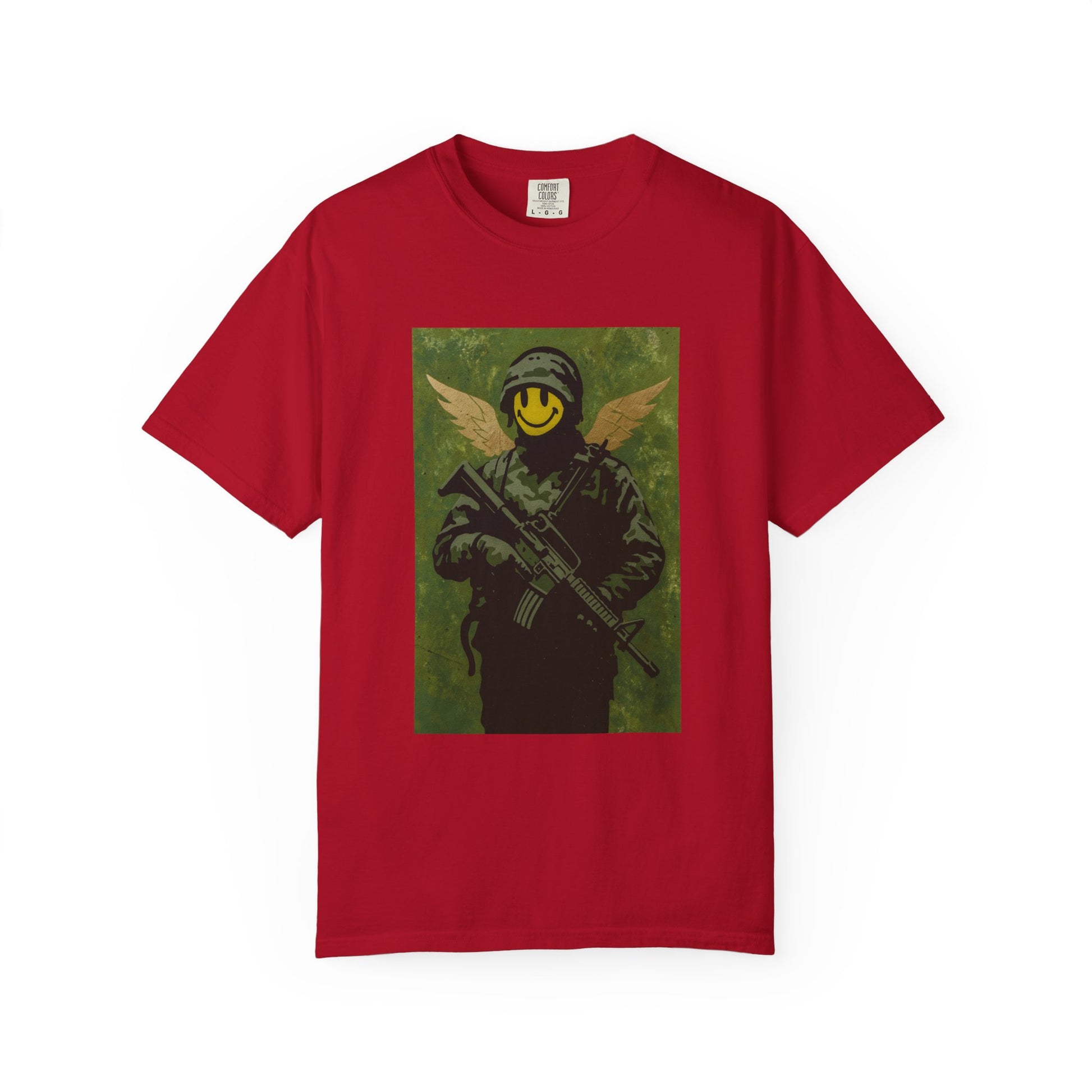 Happy Face Soldier Edition – Military-Urban Graphic Tee