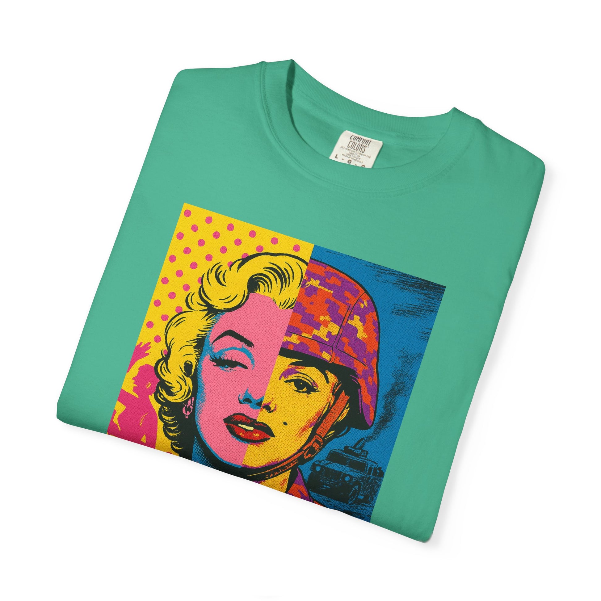 Marilyn Monroe Soldier Edition – Military-Urban Graphic Tee