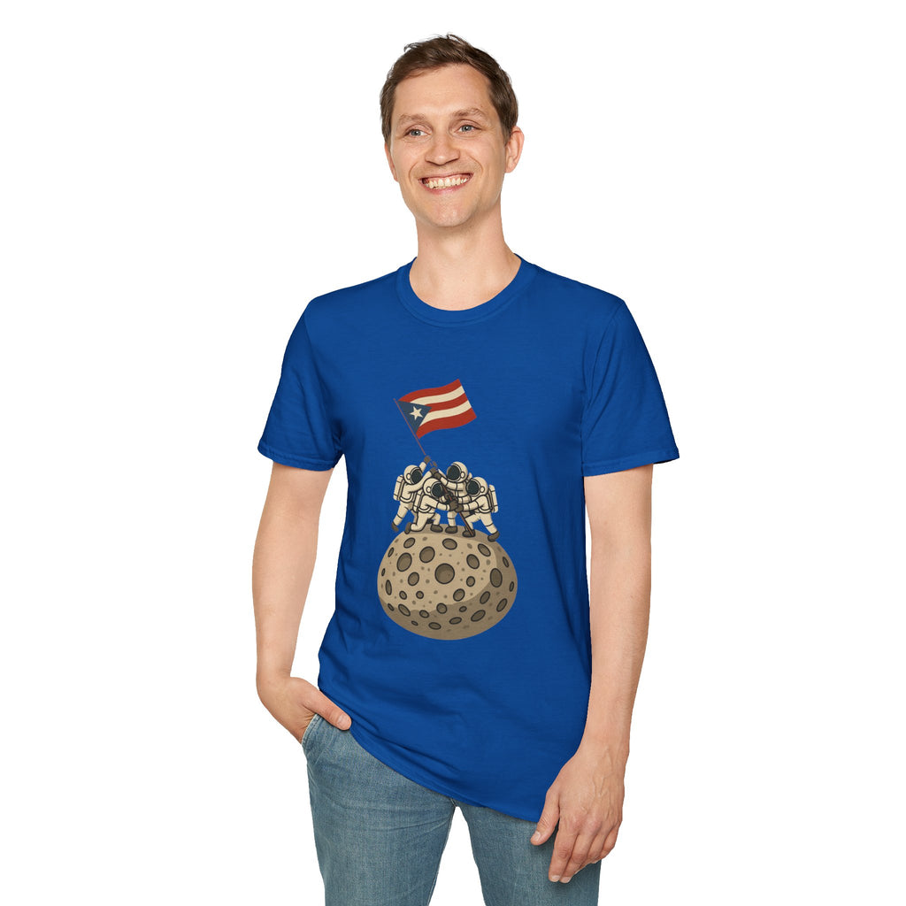 "Boricuas en la Luna" T-Shirt, Casual Wear