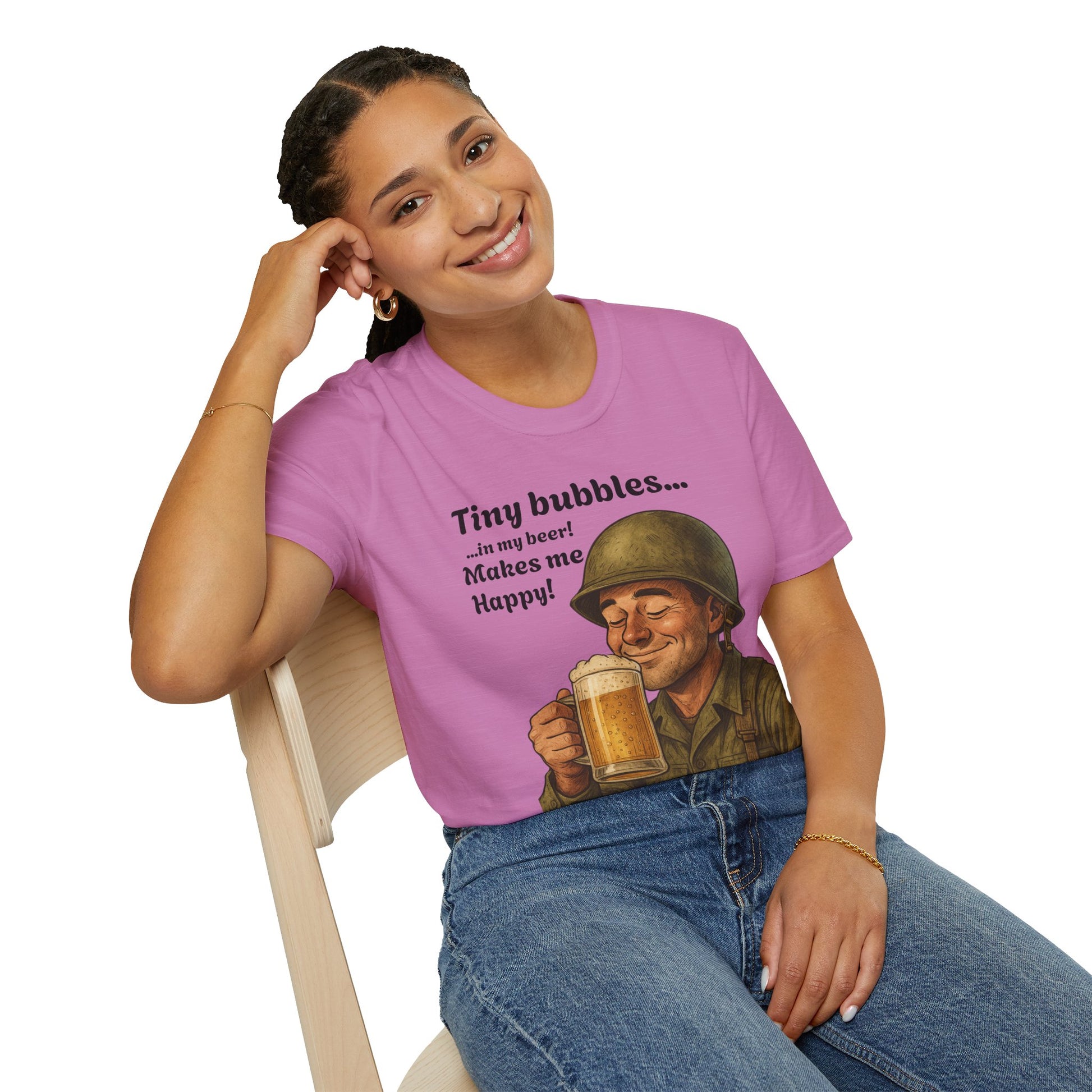 Tiny Bubbles T-Shirt – Cadence & Cold Ones Edition