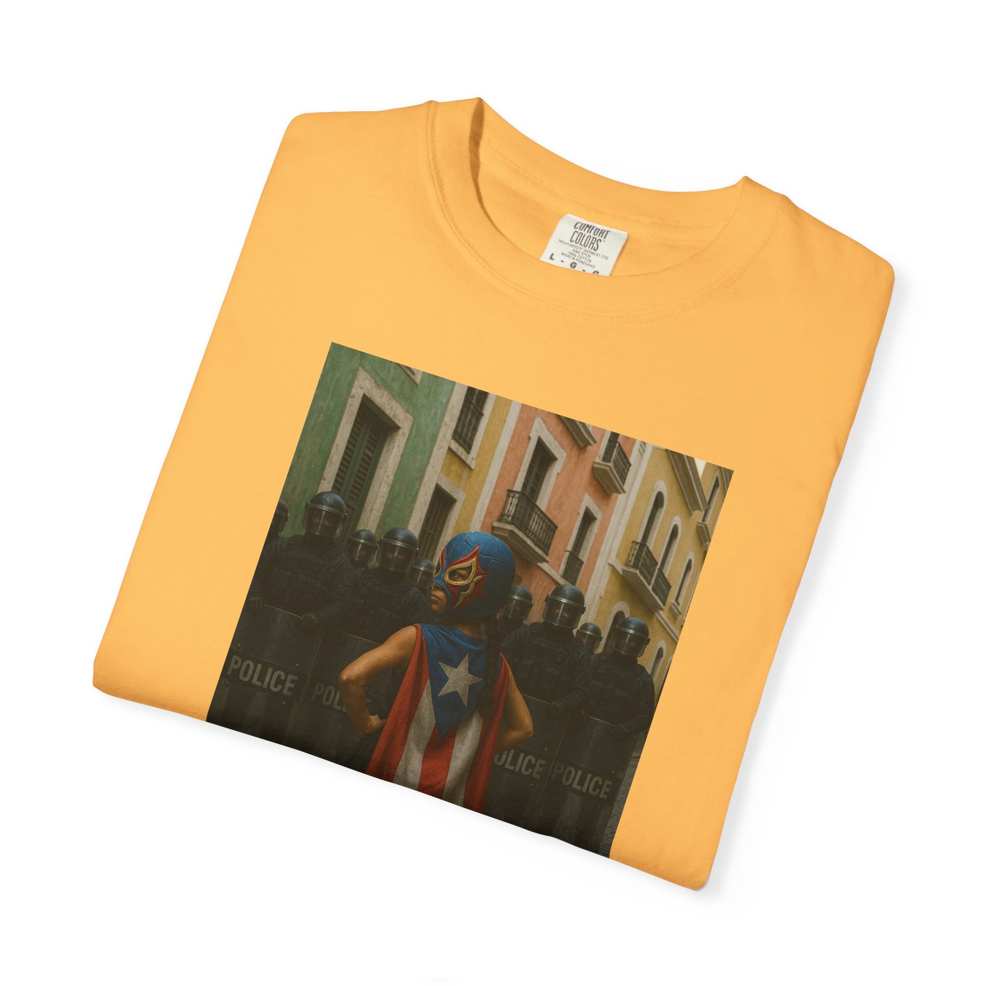 Boricua Super Girl Edition – Military-Urban Graphic Tee