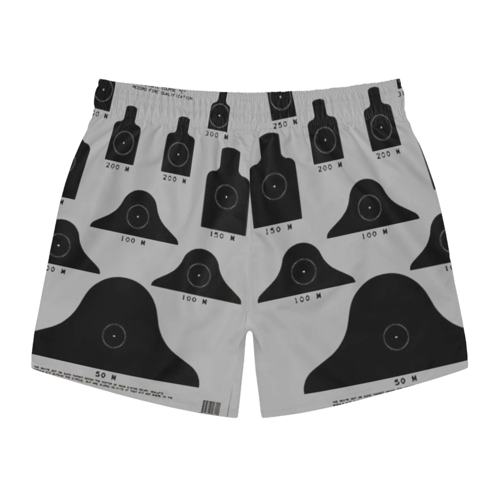 M4 Rifle Qual Card - Swim Shorts