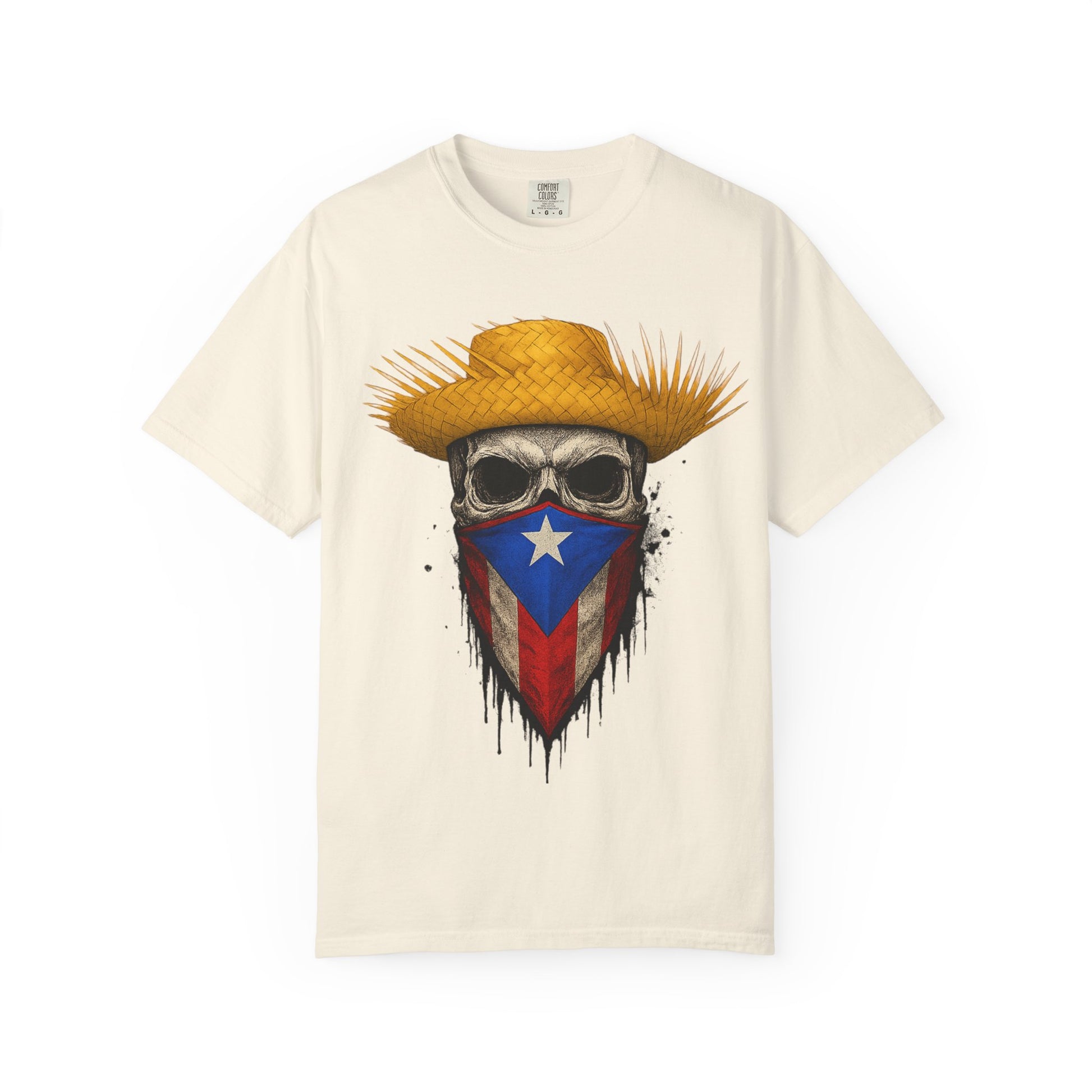 “Boricua Hasta el Hueso” Edition– Patriotic/Urban Graphic Tee