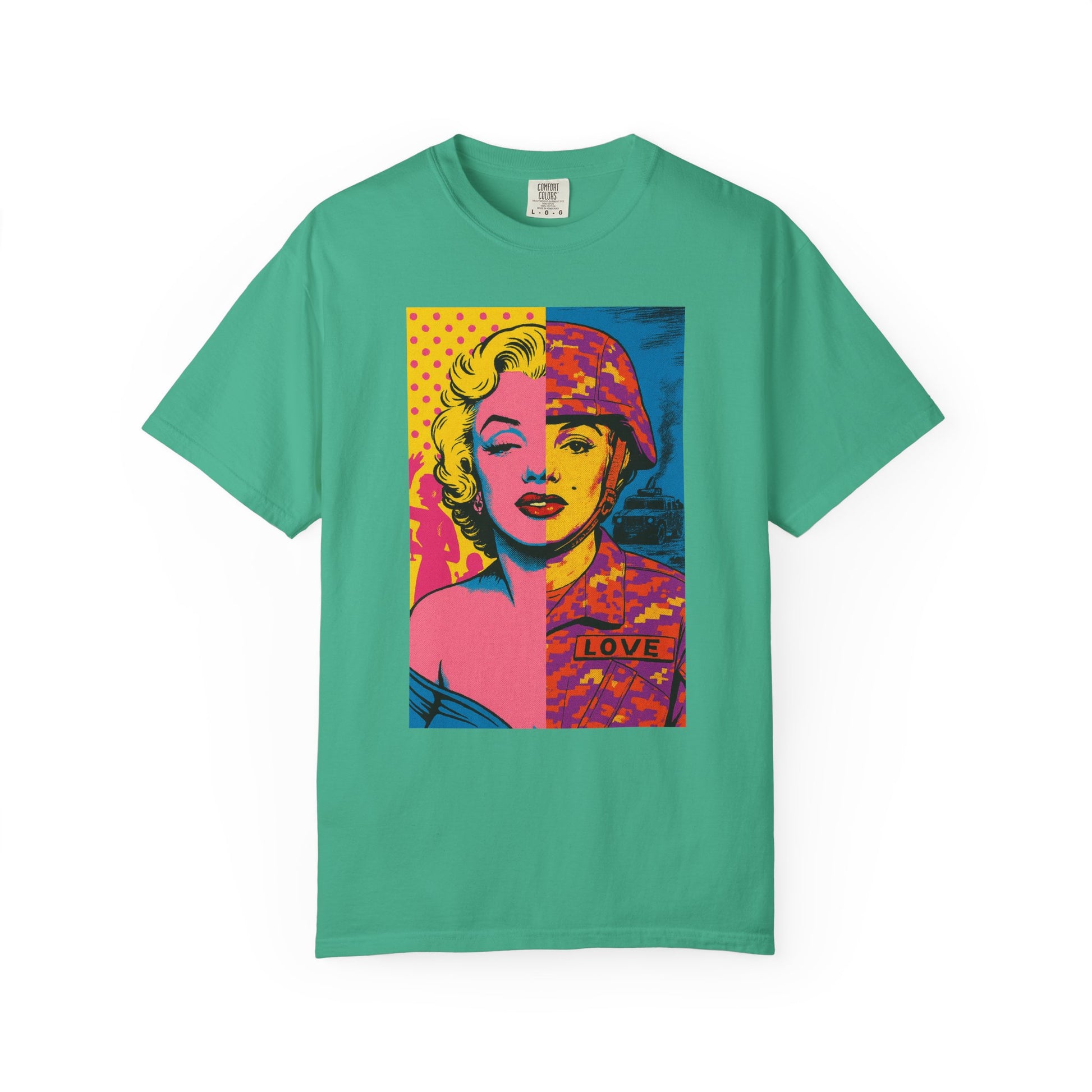 Marilyn Monroe Soldier Edition – Military-Urban Graphic Tee