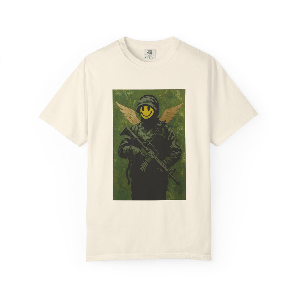 Happy Face Soldier Edition – Military-Urban Graphic Tee
