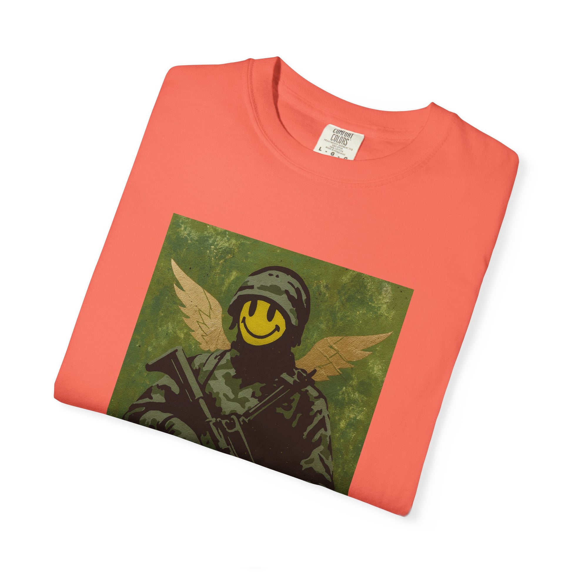 Happy Face Soldier Edition – Military-Urban Graphic Tee