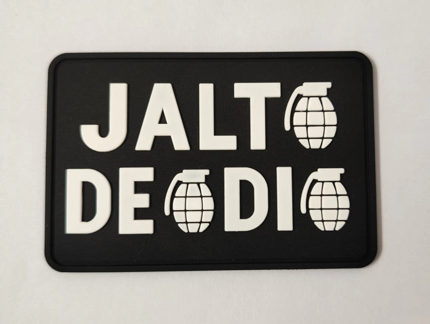 "Jalto de Odio" - Tactical Morale PVC Patch