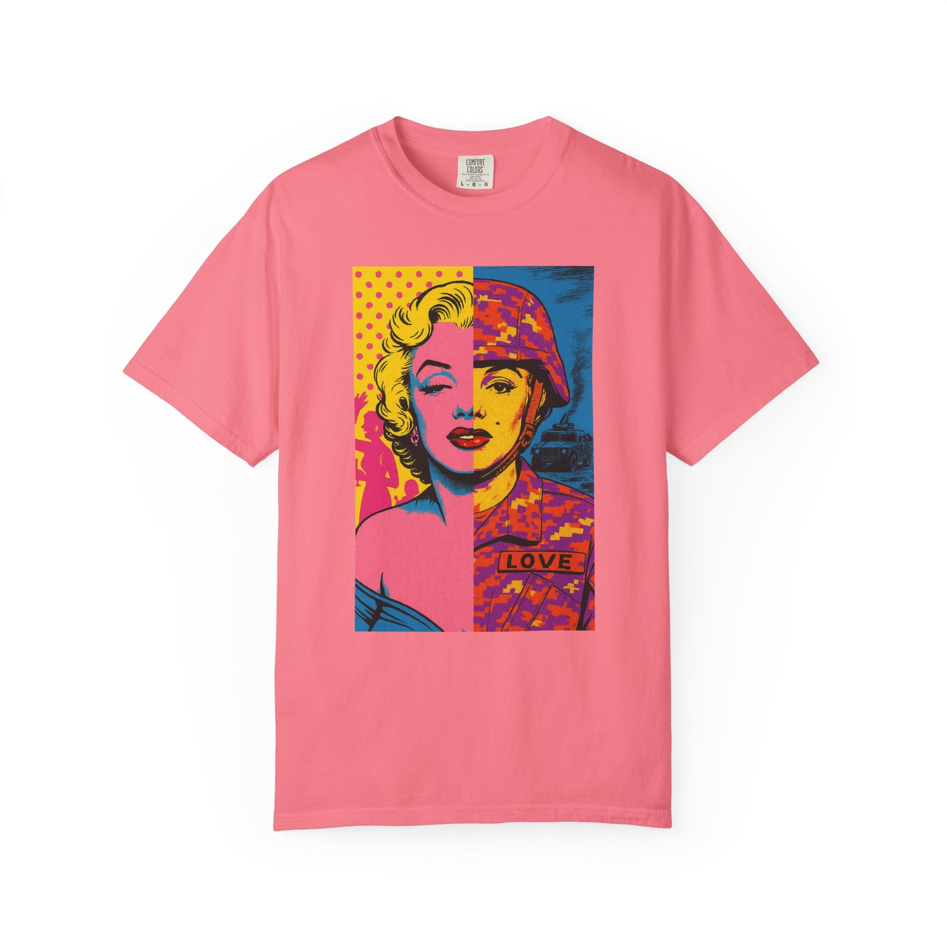 Marilyn Monroe Soldier Edition – Military-Urban Graphic Tee