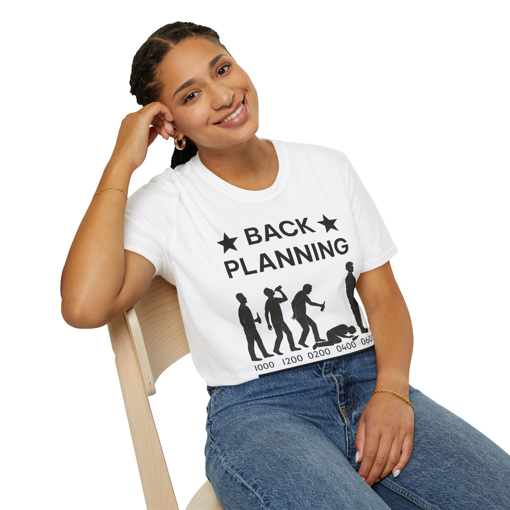 "Back-Planning My Hangover " – Funny Military T-Shirt