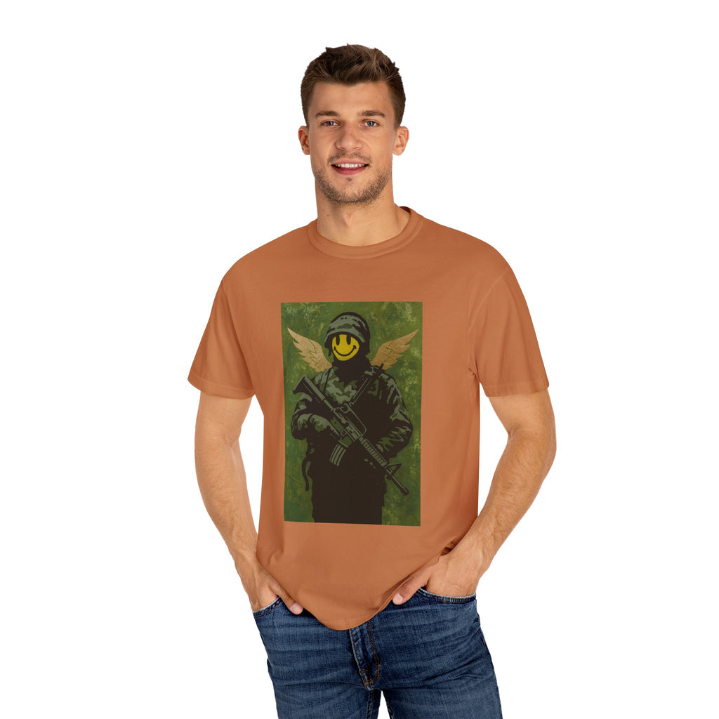 Happy Face Soldier Edition – Military-Urban Graphic Tee
