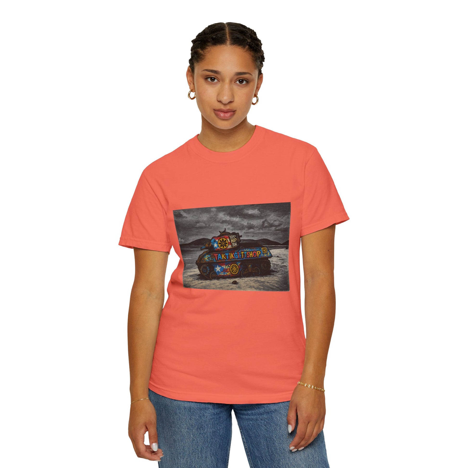 Playa Flamenco Tank Edition – Military-Urban Graphic Tee