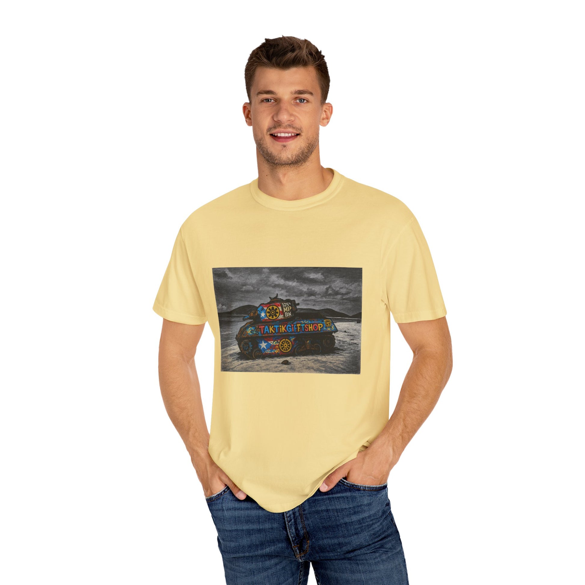 Playa Flamenco Tank Edition – Military-Urban Graphic Tee