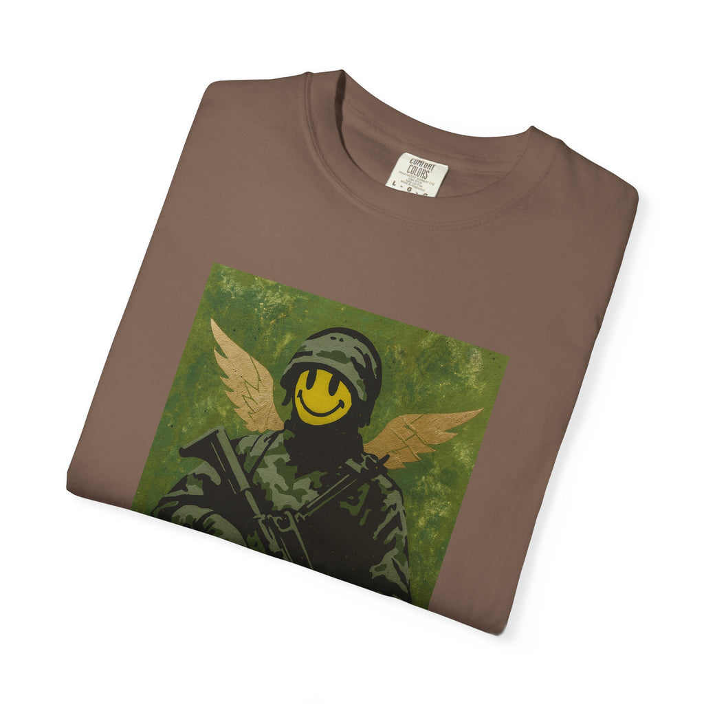 Happy Face Soldier Edition – Military-Urban Graphic Tee