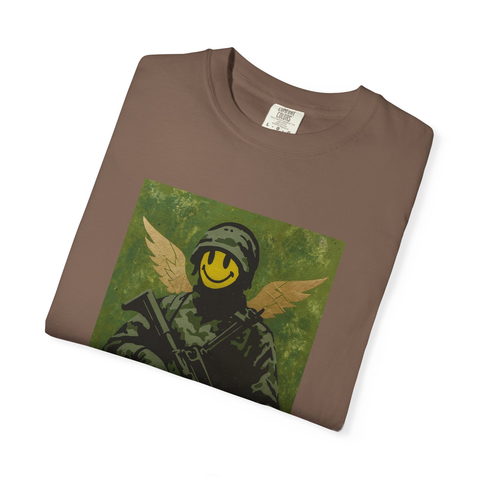 Happy Face Soldier Edition – Military-Urban Graphic Tee