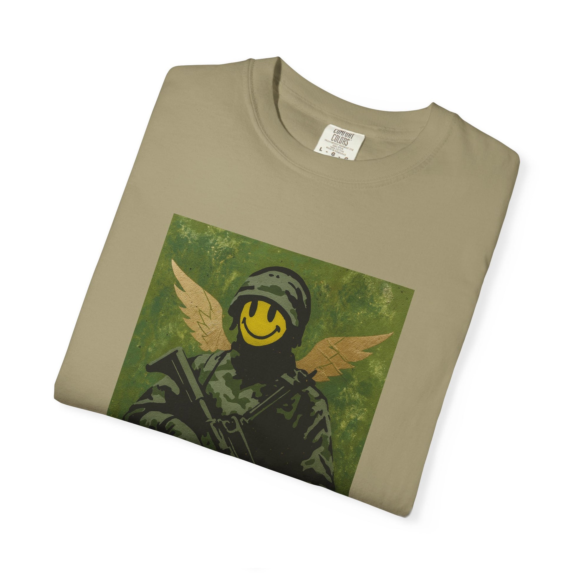 Happy Face Soldier Edition – Military-Urban Graphic Tee