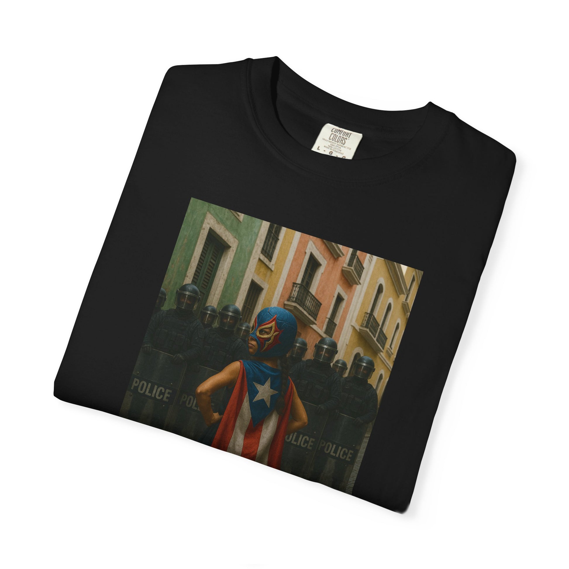 Boricua Super Girl Edition – Military-Urban Graphic Tee