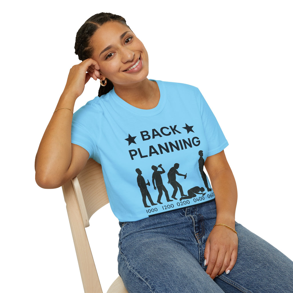 "Back-Planning My Hangover " – Funny Military T-Shirt