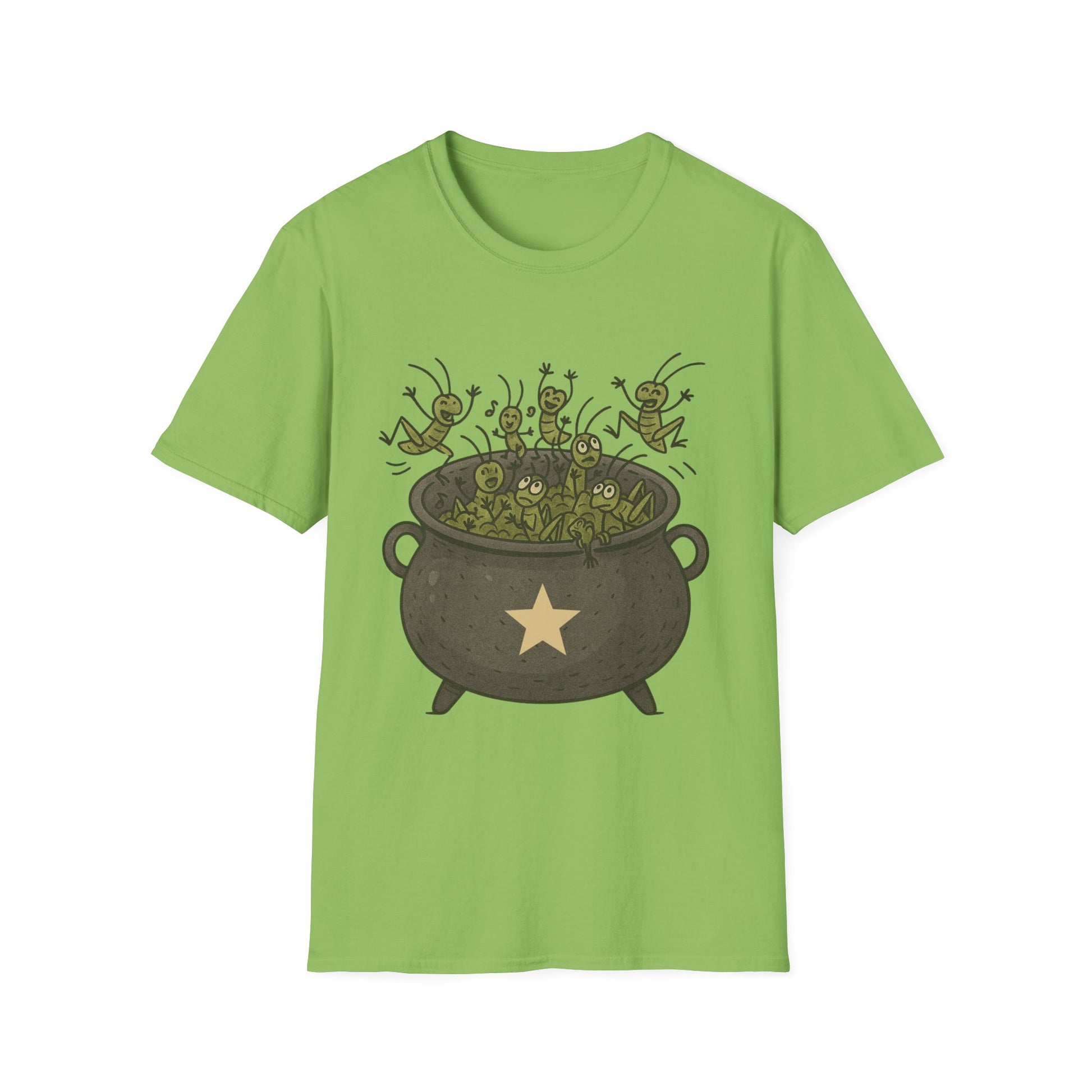 Funny T-Shirt: “Una Olla de Grillos”