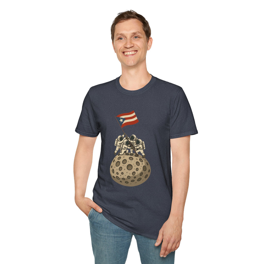 "Boricuas en la Luna" T-Shirt, Casual Wear