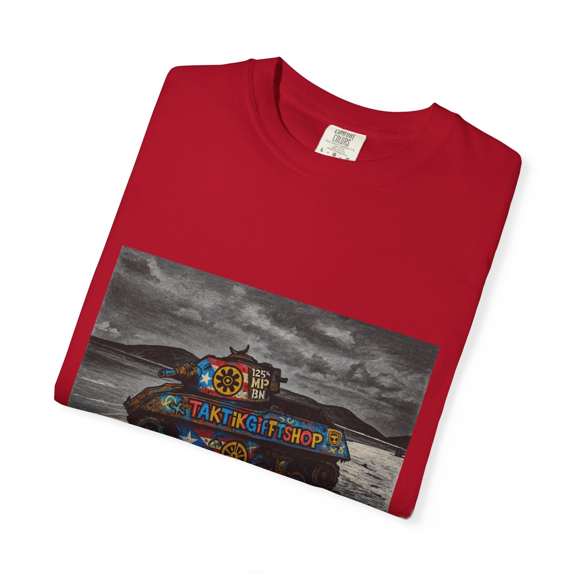 Playa Flamenco Tank Edition – Military-Urban Graphic Tee