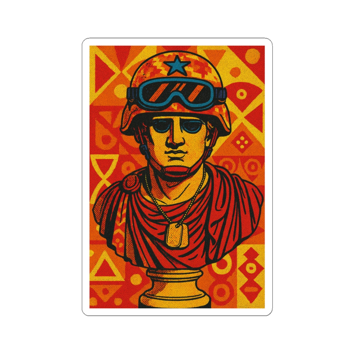 General Marco Antonio, Kiss-Cut Stickers