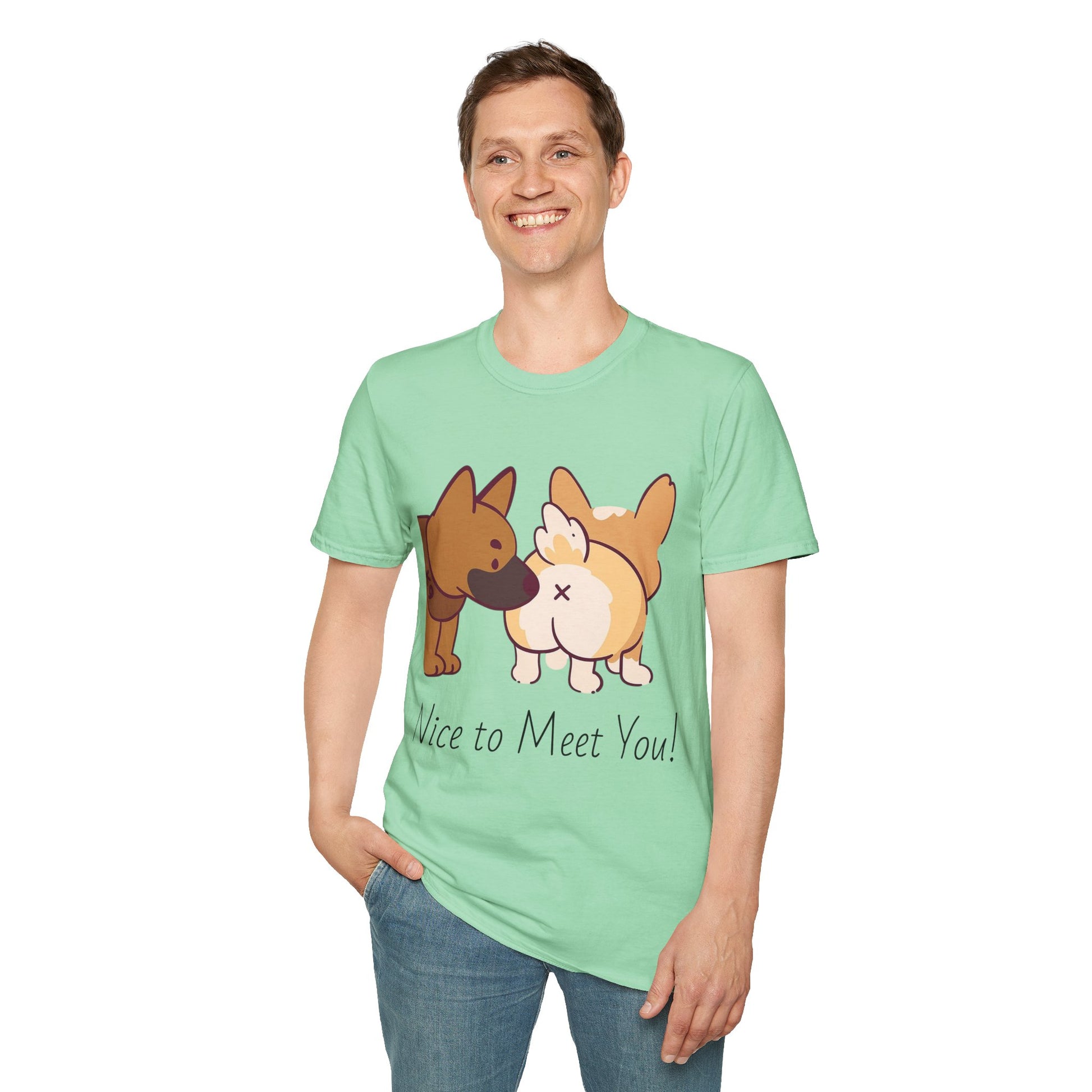 Nice to Meet You! T-Shirt – Dog Edition
