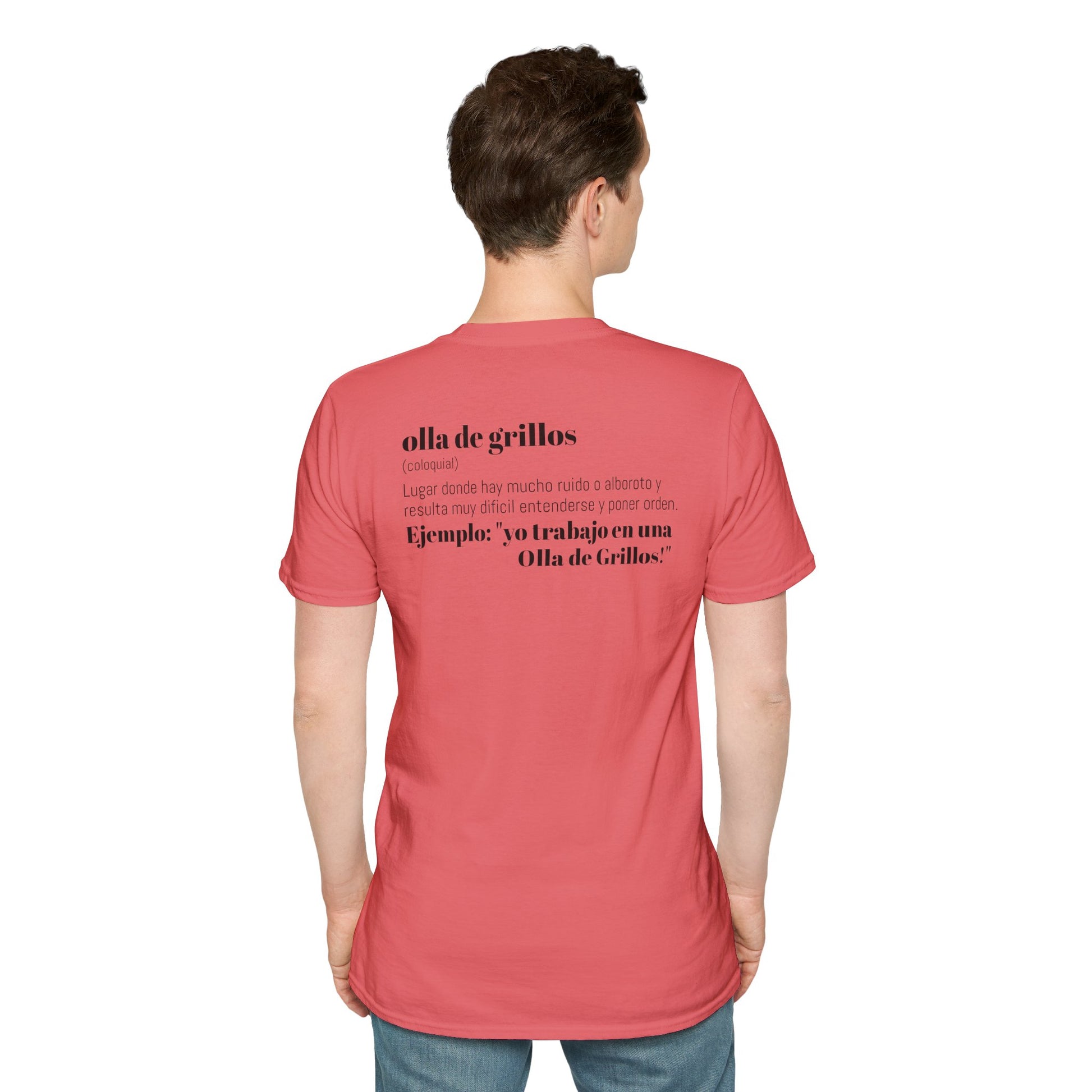 Funny T-Shirt: “Una Olla de Grillos”