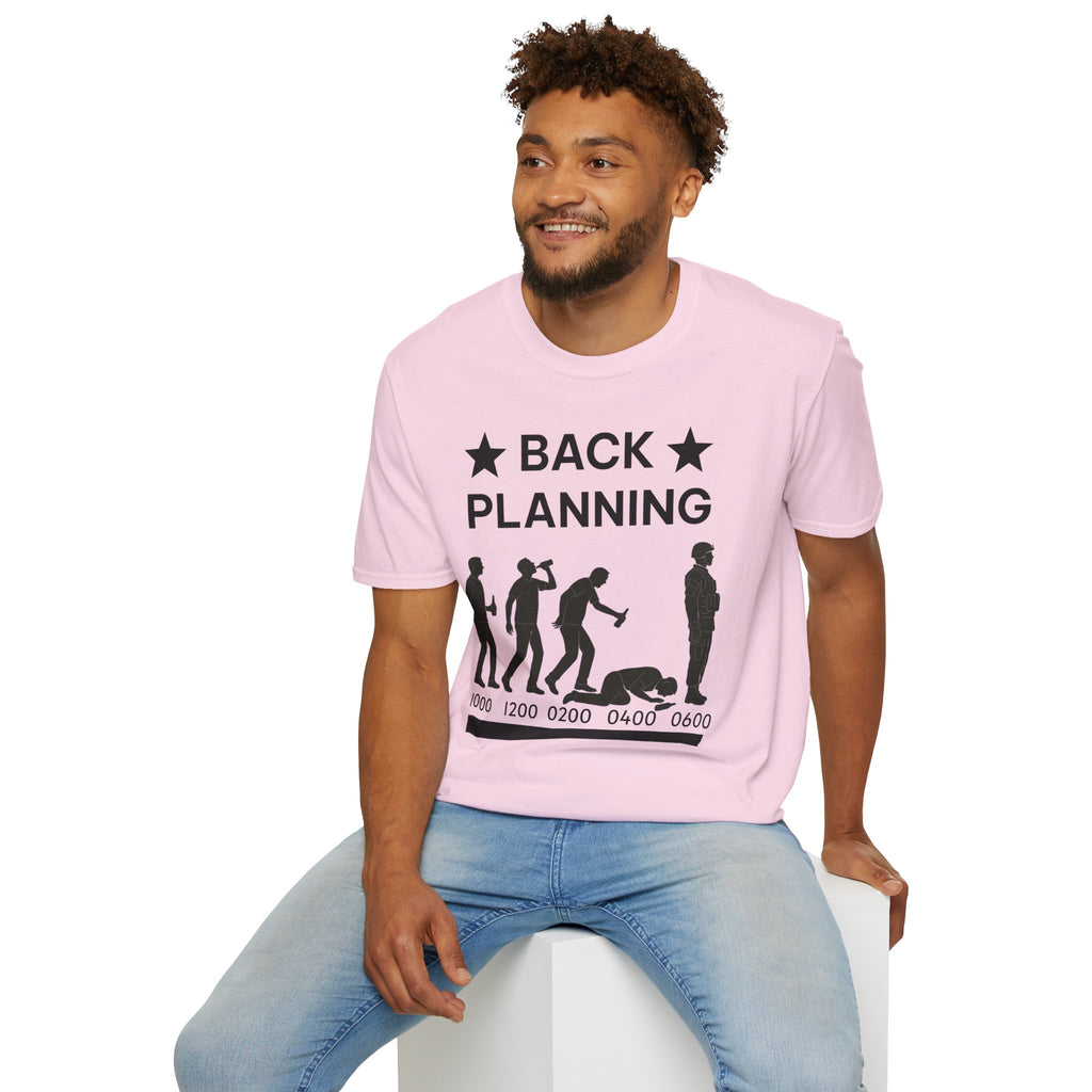 "Back-Planning My Hangover " – Funny Military T-Shirt