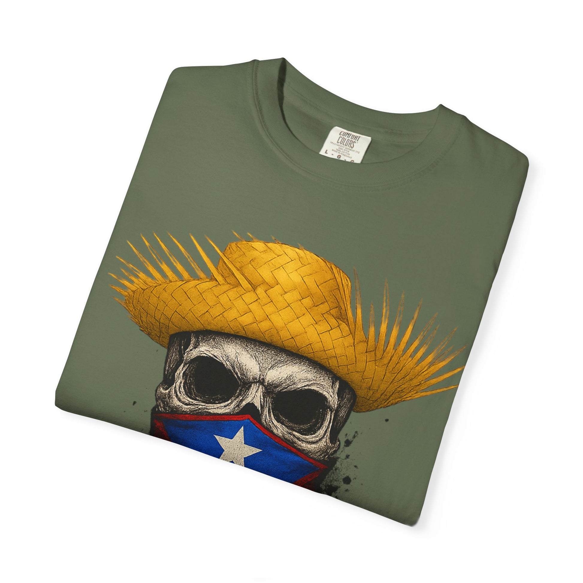 “Boricua Hasta el Hueso” Edition– Patriotic/Urban Graphic Tee